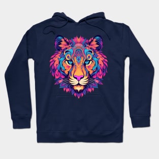 tiger Mandala Animal Ilustration Hoodie